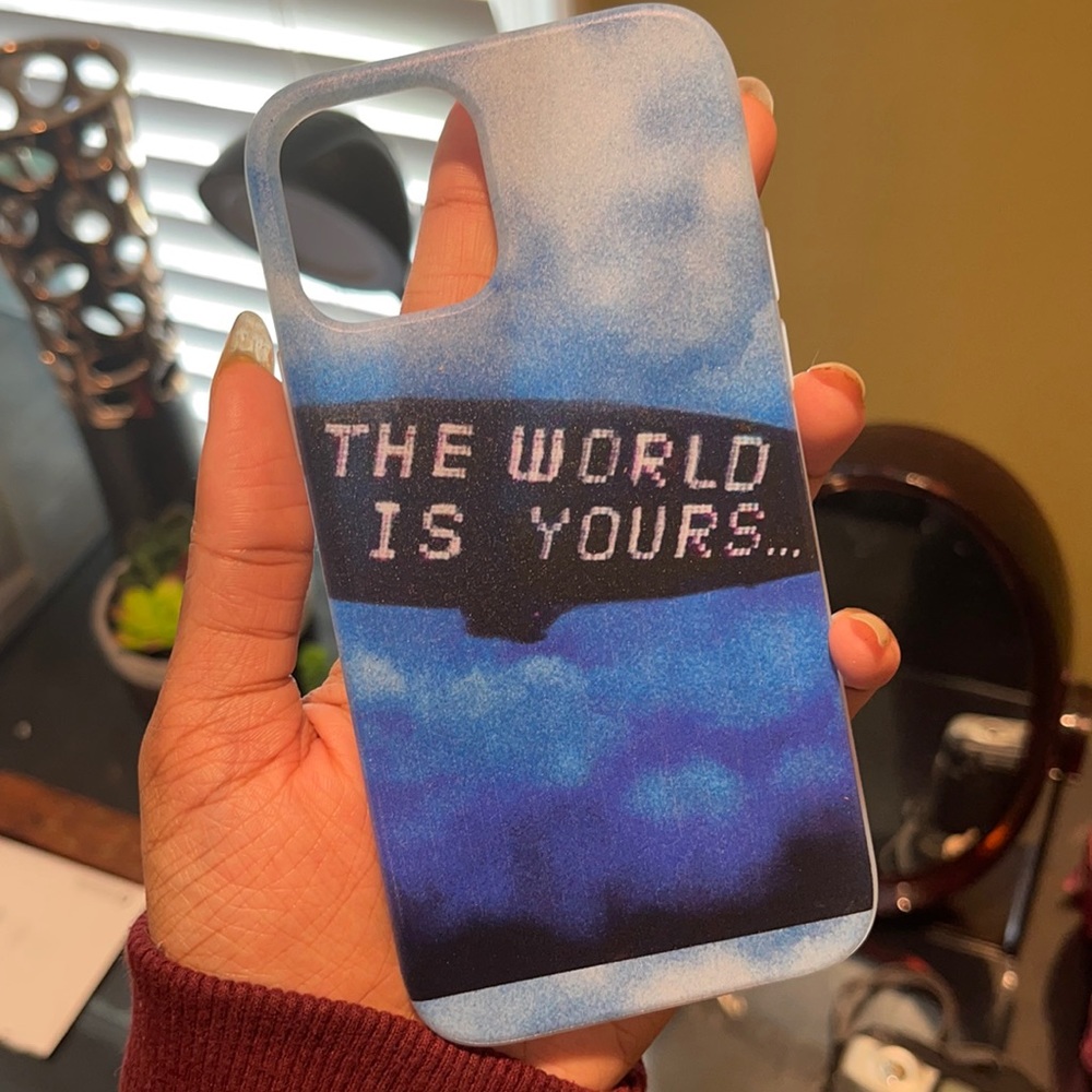 iPhone 12 Pro case Scarface/the world is yours